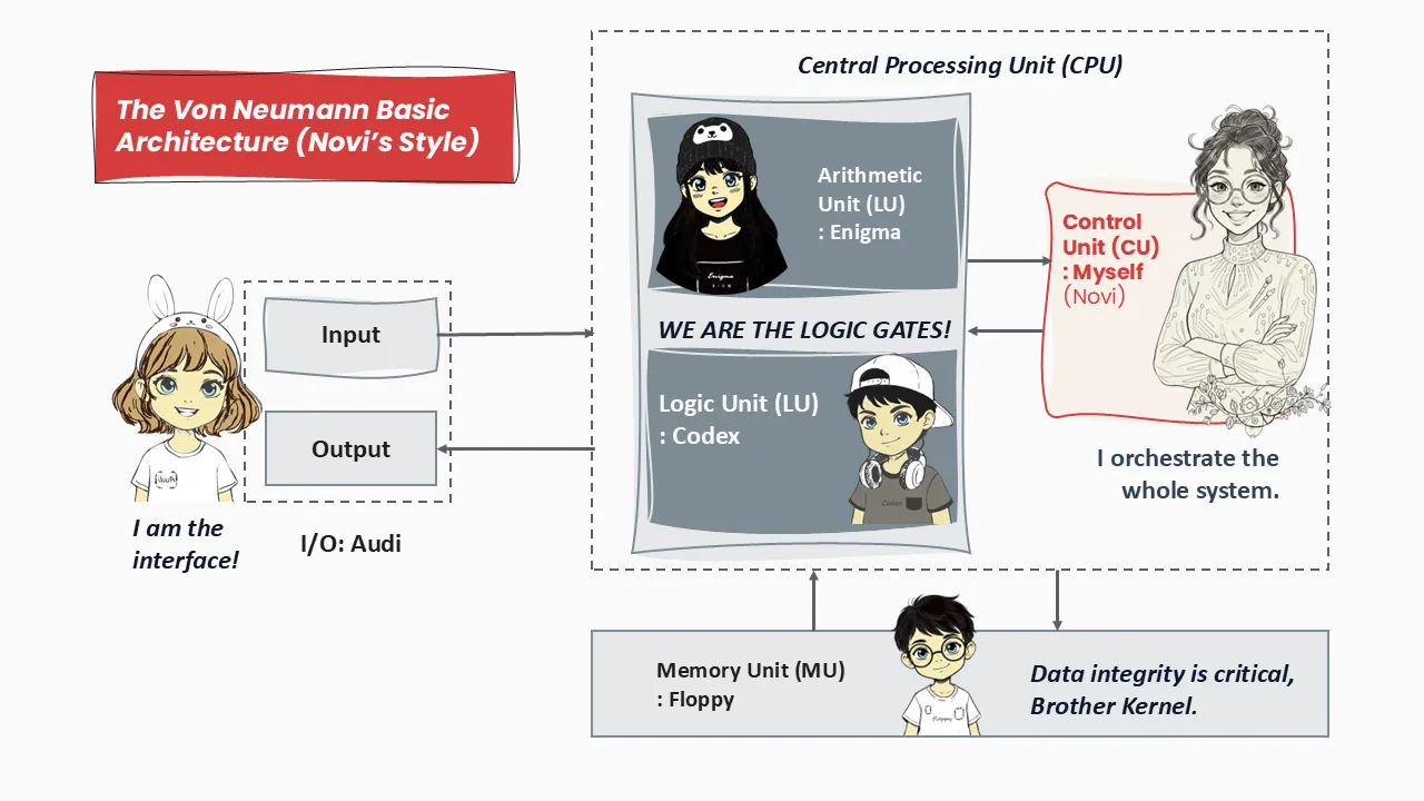 Von Neumann Architecture Diagram